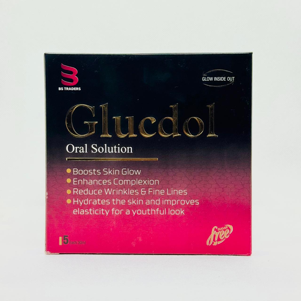 Glucdol 1 Pack - 5 Shots/30ml - Glutathione 840mg