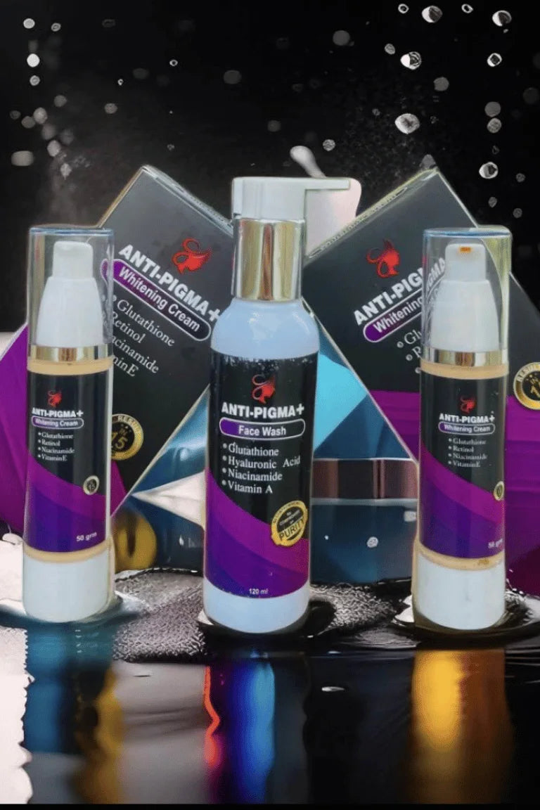 2#Anti-Pigma+ Face Wash & Whitening Cream Combo