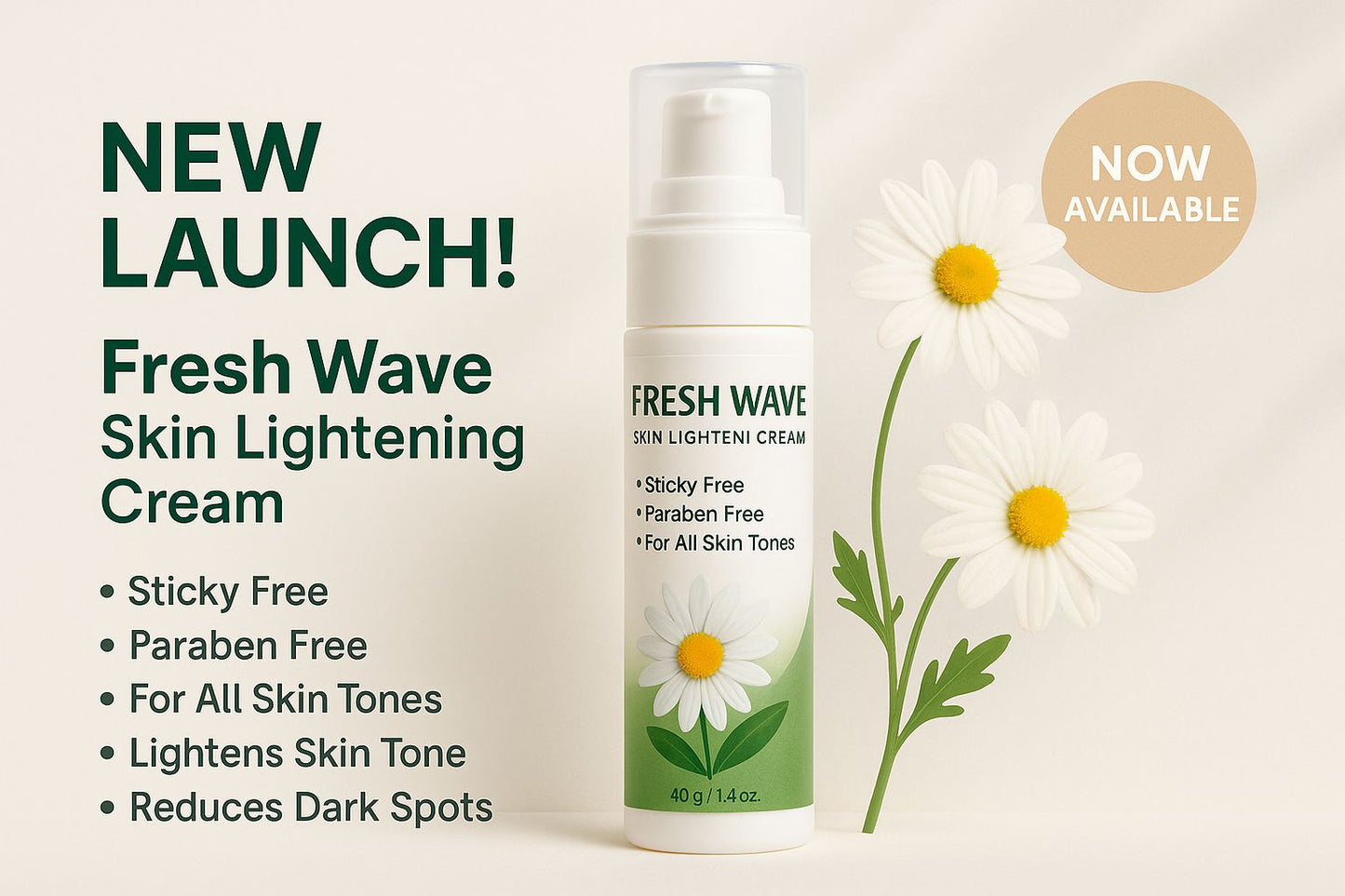 2 Fresh Wave Creams 50g - 2 Creams Bundle