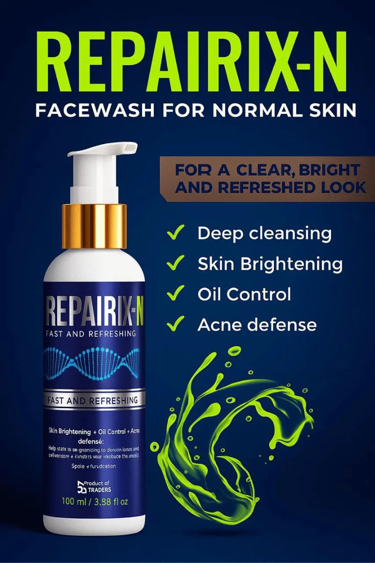 Repairix-N Face Wash for Normal Skin & Oil Control