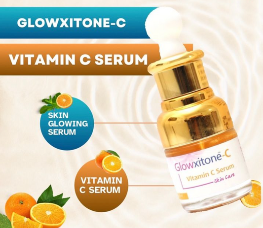 Gloxitone-C Serum - Skin Repairing Serum - Vitamin C + Vitamin E