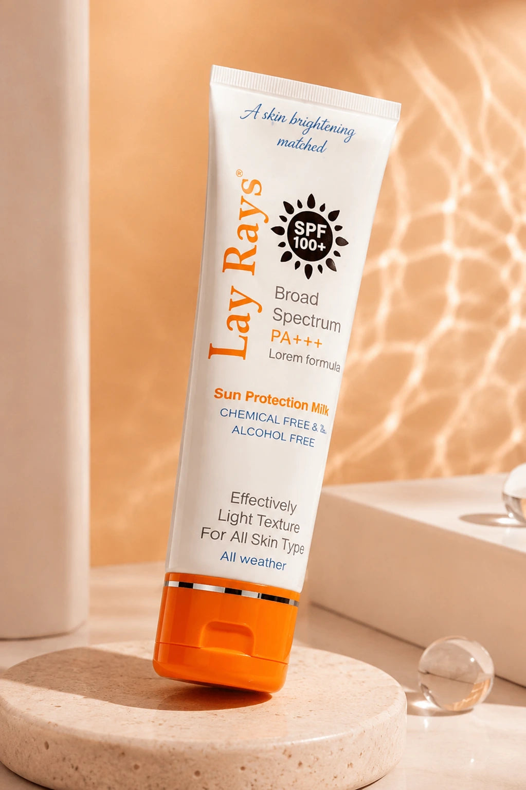 Lay Rays Sunblock SPF 100+ PA+++ Broad Spectrum