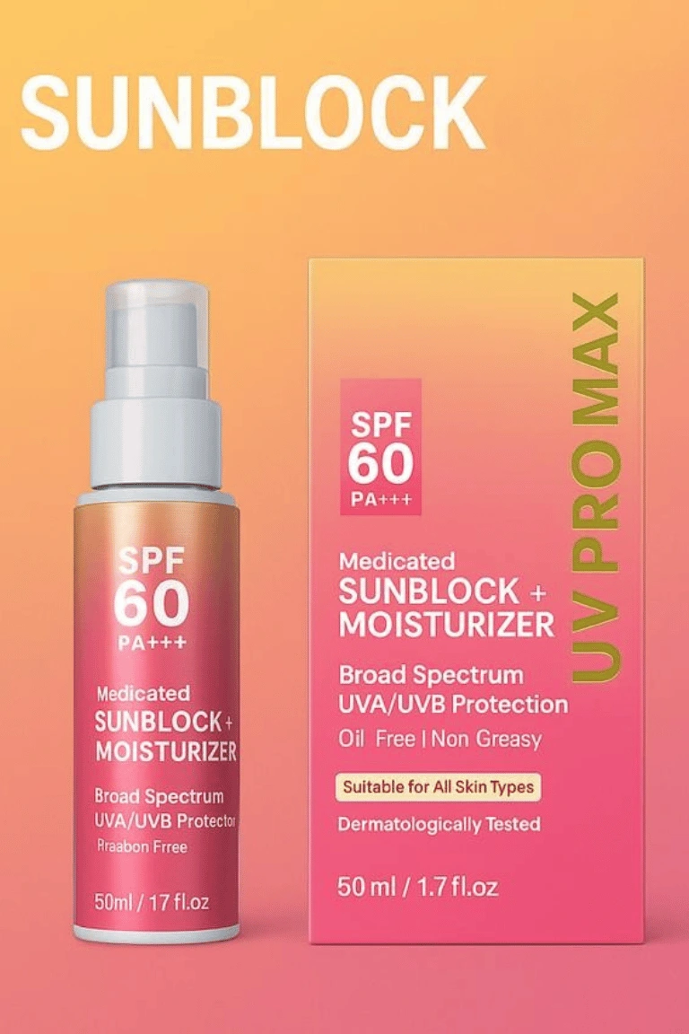 UV Pro Max SPF 60 PA+++ Sunblock Moisturizer 50ml