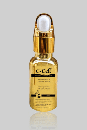 C-Cell Vitamin C Serum 15% with Hyaluronic Acid & Vitamin E